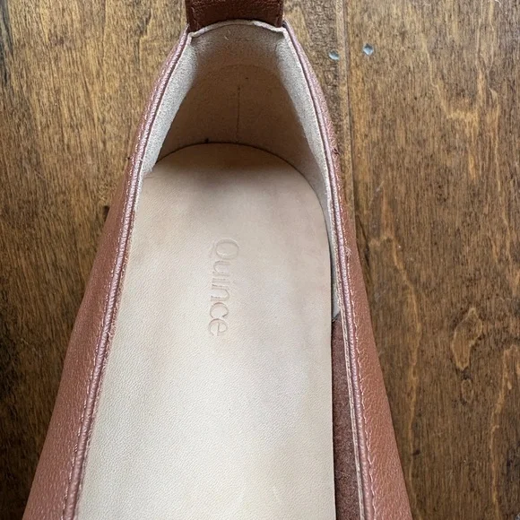 Quince Brown Leather Loafers for Timeless Elegance - Picture 3 of 6